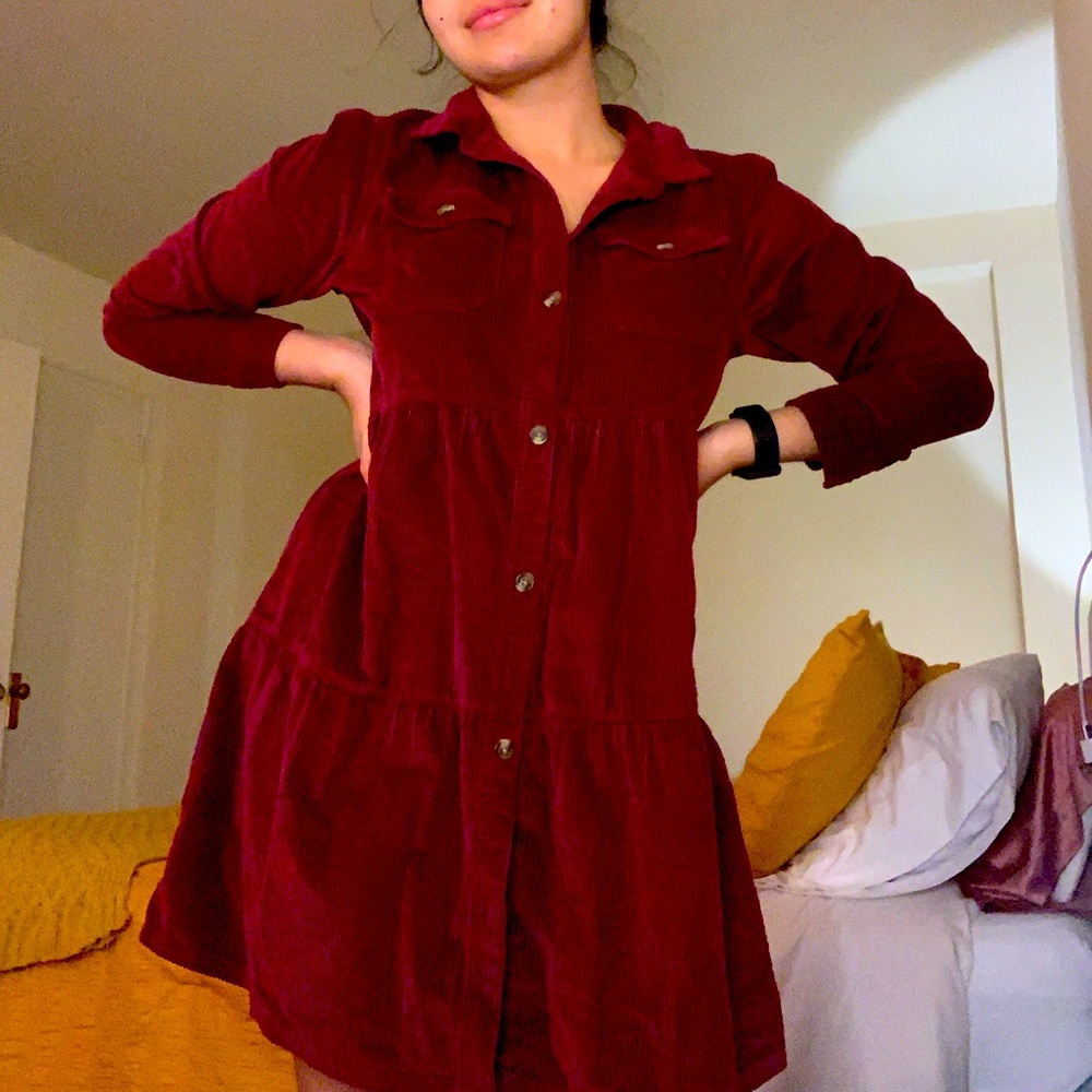 American Eagle outfitters corduroy dress